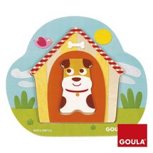 Puzzle 3 niveaux la niche de Tobby GO53124-4084 Goula 1