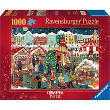 Puzzle Le marché de Noël 1000 pcs RAV12000729 Ravensburger 1