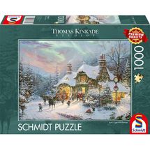 Puzzle La nuit de Santa avant Noël 1000 pcs S-58793 Schmidt Spiele 1