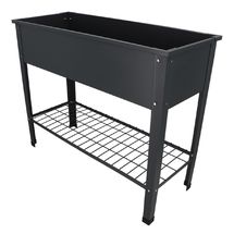 Carré potager en métal anthracite ED-PY180 Esschert Design 1