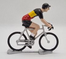Figurine cycliste R Maillot du champion de Belgique FR-R10 Fonderie Roger 1