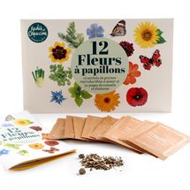 12 sachets de graines Fleurs à Papillons RC-140948 Radis et Capucine 1