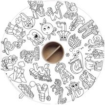 Recharge de 20 feuilles XXL OMY DK-Refill90OMY Drawin’Kids 1