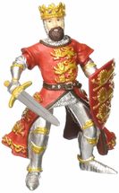 Figurine Roi Richard rouge PA-39338 Papo 1