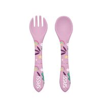 Couverts en silicone Sparkly la licorne SJ-SI0924 Sassi Junior 1