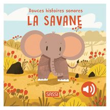 Douces histoires sonores La savane SJ-309456 Sassi Junior 1