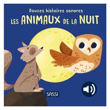 Douces histoires sonores Les animaux de la nuit SJ-330573 Sassi Junior 1