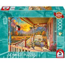 Puzzle Véranda des montagnes 1000 pcs S-58893 Schmidt Spiele 1