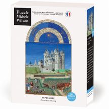 Septembre des Frères de Limbourg A1366-80 Puzzle Michèle Wilson 1