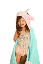 Serviette de bain enfant - Allie la licorne ZOO-122-001-012 Zoocchini 1