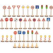 Set de 40 panneaux de signalisation GK53761 Goki 1