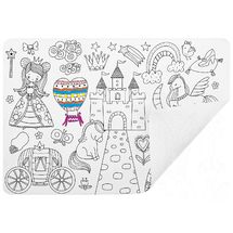 Set de table à colorier Princesses UL7144 Ulysse 1