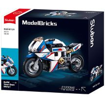 Model Bricks - Moto de course SL-M38-B1129 Sluban 1