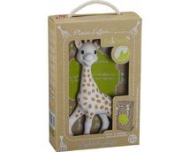 Coffret naissance prêt à offrir Sophie la girafe, hochet billes et