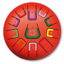 Tongue Drum 11 notes rouge JCTMB08R Tambú 1
