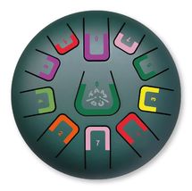 Tongue Drum 11 notes vert JCTMB08J Tambú 1