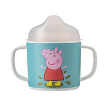 Tasse deux anses avec bec amovible Peppa Pig PJ-PI904K Petit Jour 1