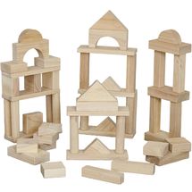 Blocs en bois géants naturel TK-73438 TickiT 1