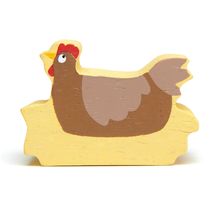 Poule en bois TL4828 Tender Leaf Toys 1