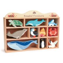 Set animaux marins en bois TL8479 Tender Leaf Toys 1