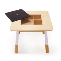 Kit évolutif table et chaises en bois pour enfants - Le Mini Curieux –  Rabot D. Bois