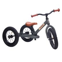 Trybike Draisienne évolutive 2 en 1 gris mat TBS-3-ANTM Trybike 1