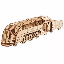 Puzzle 3D Mini locomotive U-70228 Ugears 1