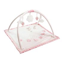 Tapis d'Eveil Musical - Fleurs Roses Mouton & Lapin TR-VM10000-99 Trousselier 1