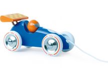 Voiture de course bleue et orange V2309Y Vilac 1