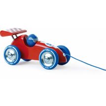 Voiture de course rouge et bleue V2309R Vilac 1