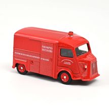 Camion de pompiers Citroën HY 1969 rouge NO-310813 Norev 1