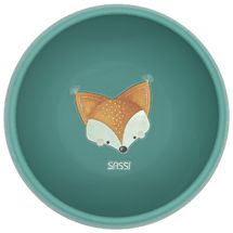 Bol en silicone Crunchy le renard SJ-SI1686 Sassi Junior 1
