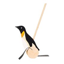 Pingouin à pousser en bois GK-WP005 Goki 1