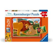 Puzzle L'histoire de la vie Le Roi Lion 2x24 pcs RAV-01029 Ravensburger 1