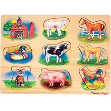 Melissa and doug wooden puzzles store