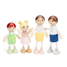 Poupées miniatures en bois NCT10741 New Classic Toys 1