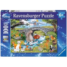 Puzzle Grande famille Disney 100 pcs XXL RAV-10947 Ravensburger 1
