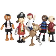 Poupées souples Pirates LE12412 Small Foot company 1