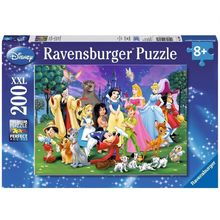 Puzzle Grands personnages Disney 200 pcs XXL RAV-12698 Ravensburger 1