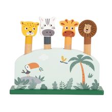 Pop-up animaux sauteurs Safari LE12758 Small Foot company 1