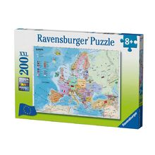 Puzzle Carte d'Europe 200 pcs RAV128419 Ravensburger 1