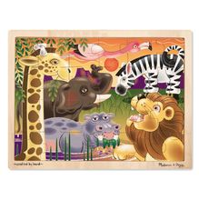 Puzzle Plaines Africaines MD12937 Melissa & Doug 1