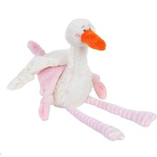 Peluche Cigogne Stella rose 25cm HH-131500 Happy Horse 1