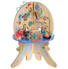 Lili Lama musical en bois Manhattan Toy 217120 Jouet musical Xylophone et Cymbale