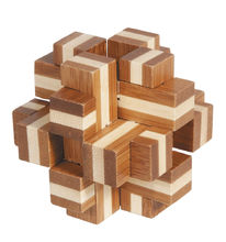 Casse-tête bambou Cube croix RG-17164 Fridolin 1