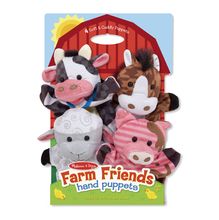 Marionnettes Animaux de la ferme MD19080 Melissa & Doug 1