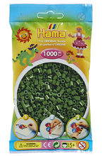 Sachet 1000 perles plastique Midi vert forêt HAMA-207-102 Hama 1