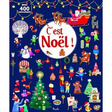 400 autocollants C'est Noël PI-7737 Piccolia 1