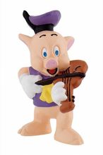 Figurine 3 petits cochons violon BU12491 Bullyland 1