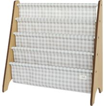 Bibliothèque enfant vichy beige EFK-107-016-017 3 Sprouts 1